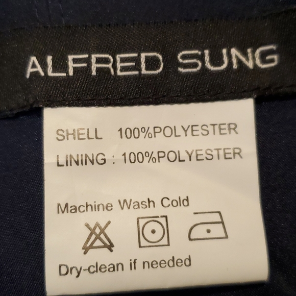 Alfred Sung Strapless Satin Twill Dress - Picture 3 of 8